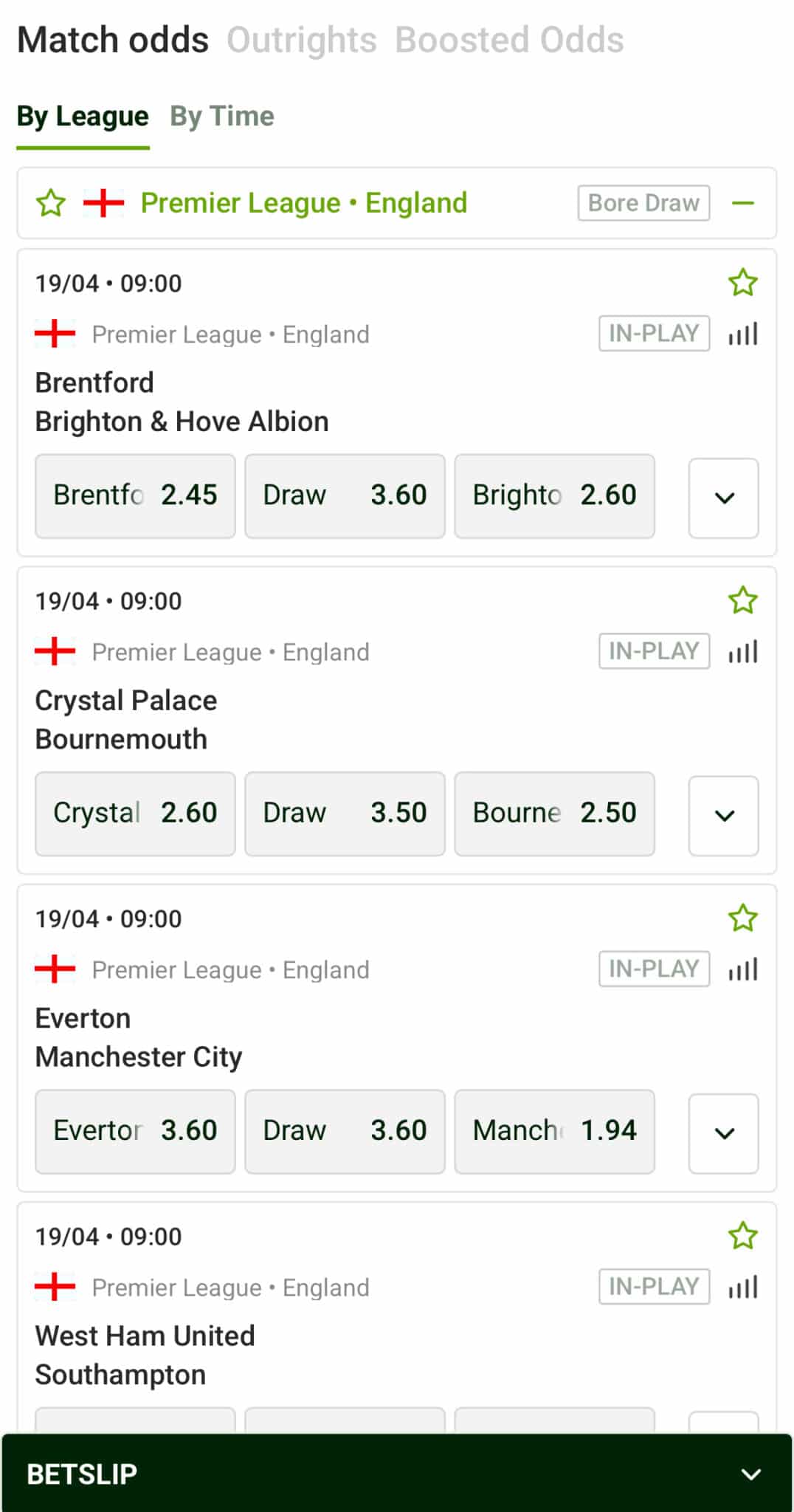 Lottoland UK premier league betting