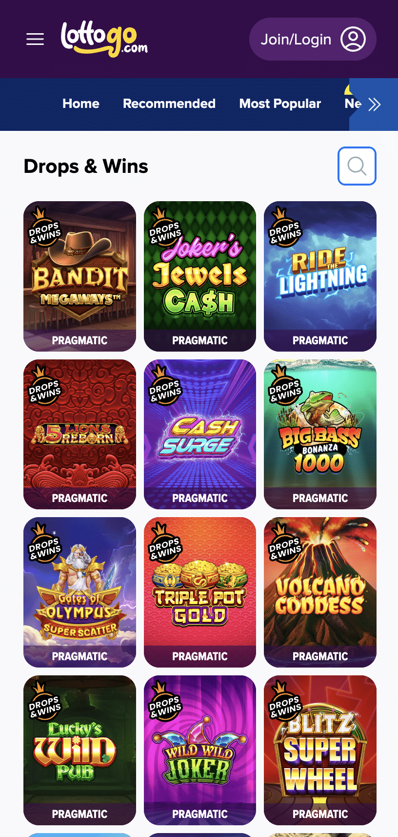 LottoGo existing customer promotions