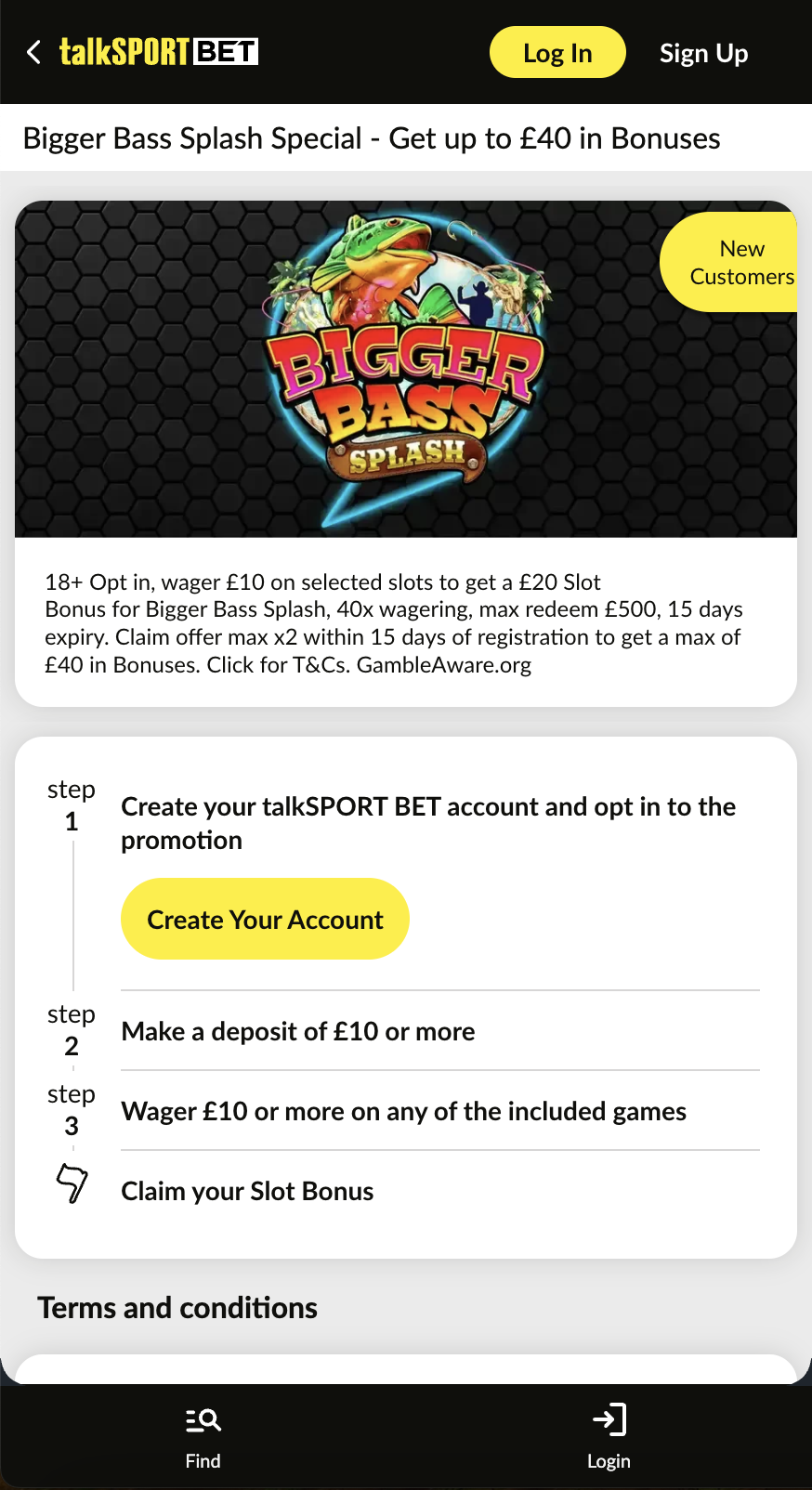 TalkSPORT BET casino review