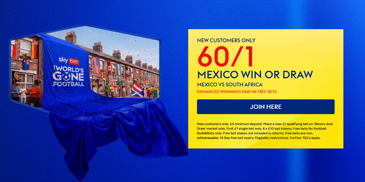 Mexico vs South Africa free bets: Get the best offers for World Cup 2026 opening game