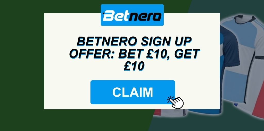 Betnero sign up offer: Bet £10, get £10 in July 2026